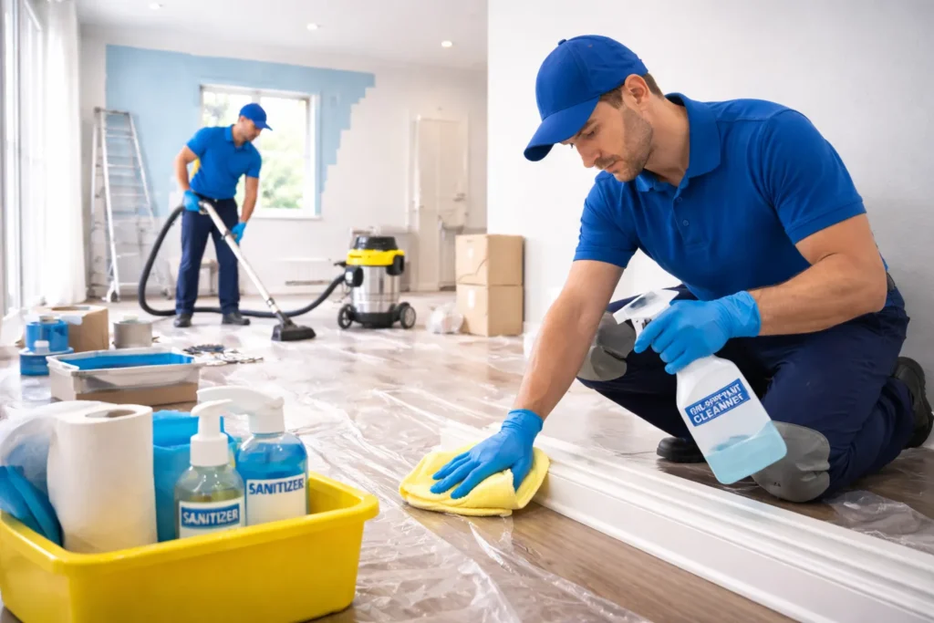 Post Painting Cleaning