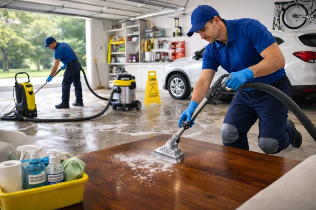 Parking & Garage Deep Cleaning