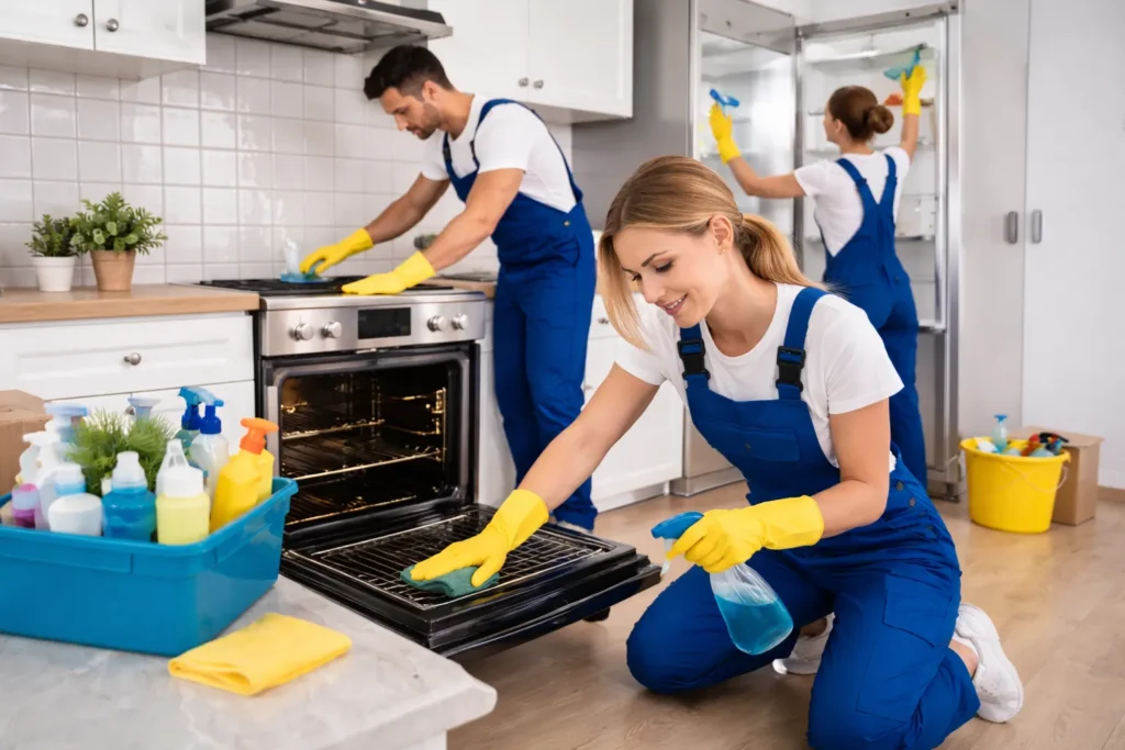 Kitchen Appliance Deep Cleaning