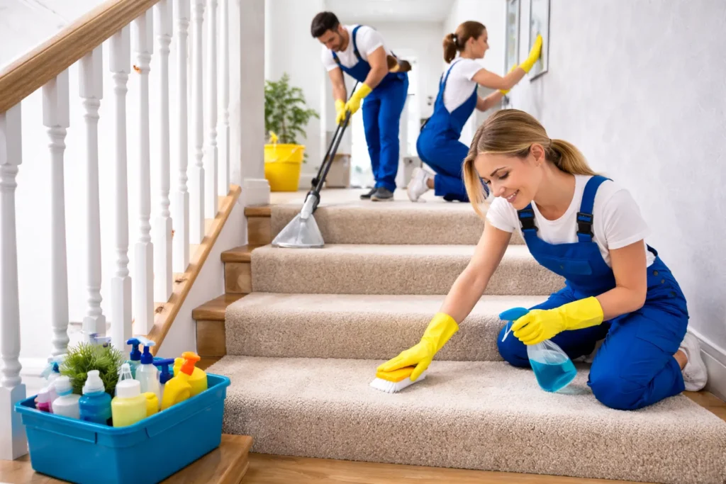 Staircase Deep Cleaning